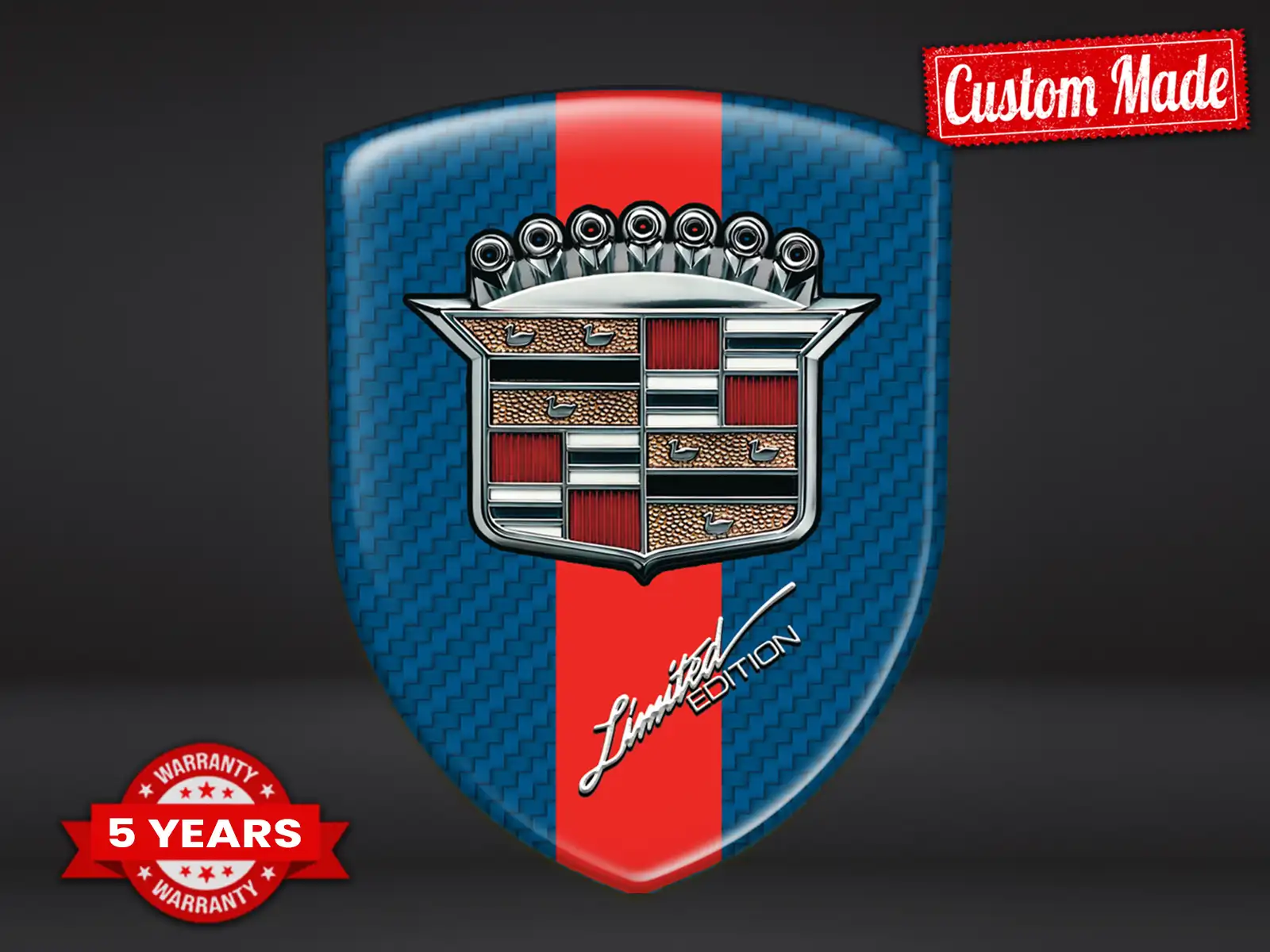 Cadillac Adesivi Auto Cool Moderni Max Chic Durevoli Pro ST